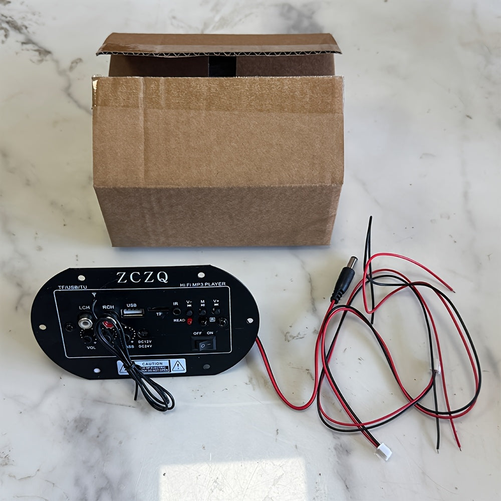 MAX. 500W Class A/B Car Amplifier Board, RMS. 50W In-Car, Home, and Outdoor Subwoofer Amplifier Board
