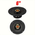 KL-60B Car Audio Set Speaker, Car Audio 6.5 Inch Coaxial Speaker High School Bass, 4 Ohm Car Speaker, a Pair