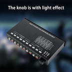 QMF ZY MT-X508 Car Equalizer 5-band Equalizer Car Power Amplifier Audio EQ Tuning Crossover Amplifier, 12V Car Car Equalizer