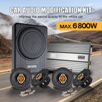 SET 16 cost-effective king of the car audio modification combination for most models of the whole car upgrade set of coaxial speakers, amplifiers, subwoofer combination car audio sound quality a new look