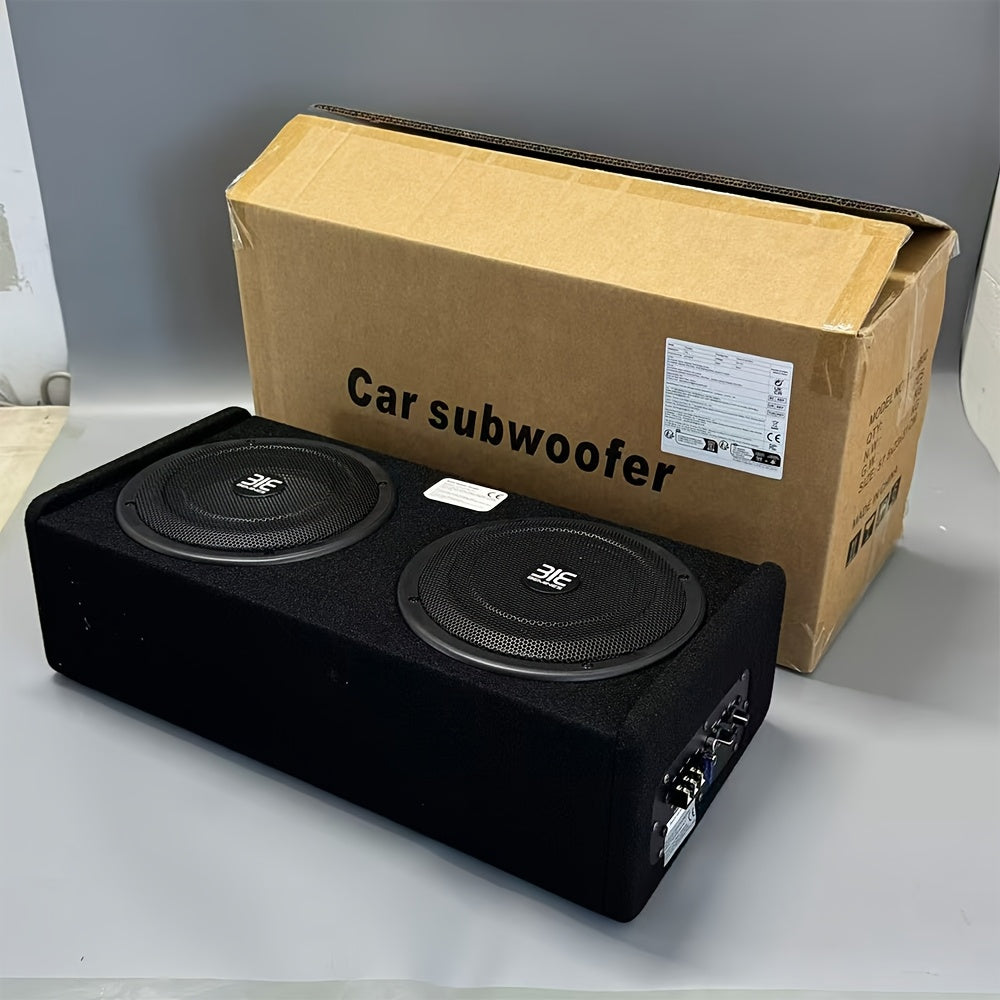 Car Subwoofer, 8 Inch Powerful Subwoofer, Car Tailgate Special Active Subwoofer, 12V Car Audio Modification
