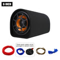 High-Power Active Subwoofer for Cars - 6", 8", 10" Sizes with Built-in Amplifier, Enhances Sound Quality, Easy Installation