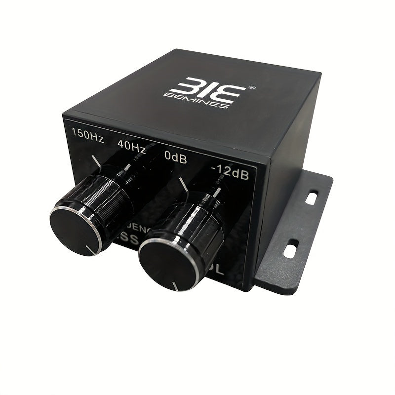 Bemines Car Audio Controller - RCA Amplifier with Adjustable Bass & Treble, Volume Control for Subwoofers and Speakers, Desktop, Home Computer