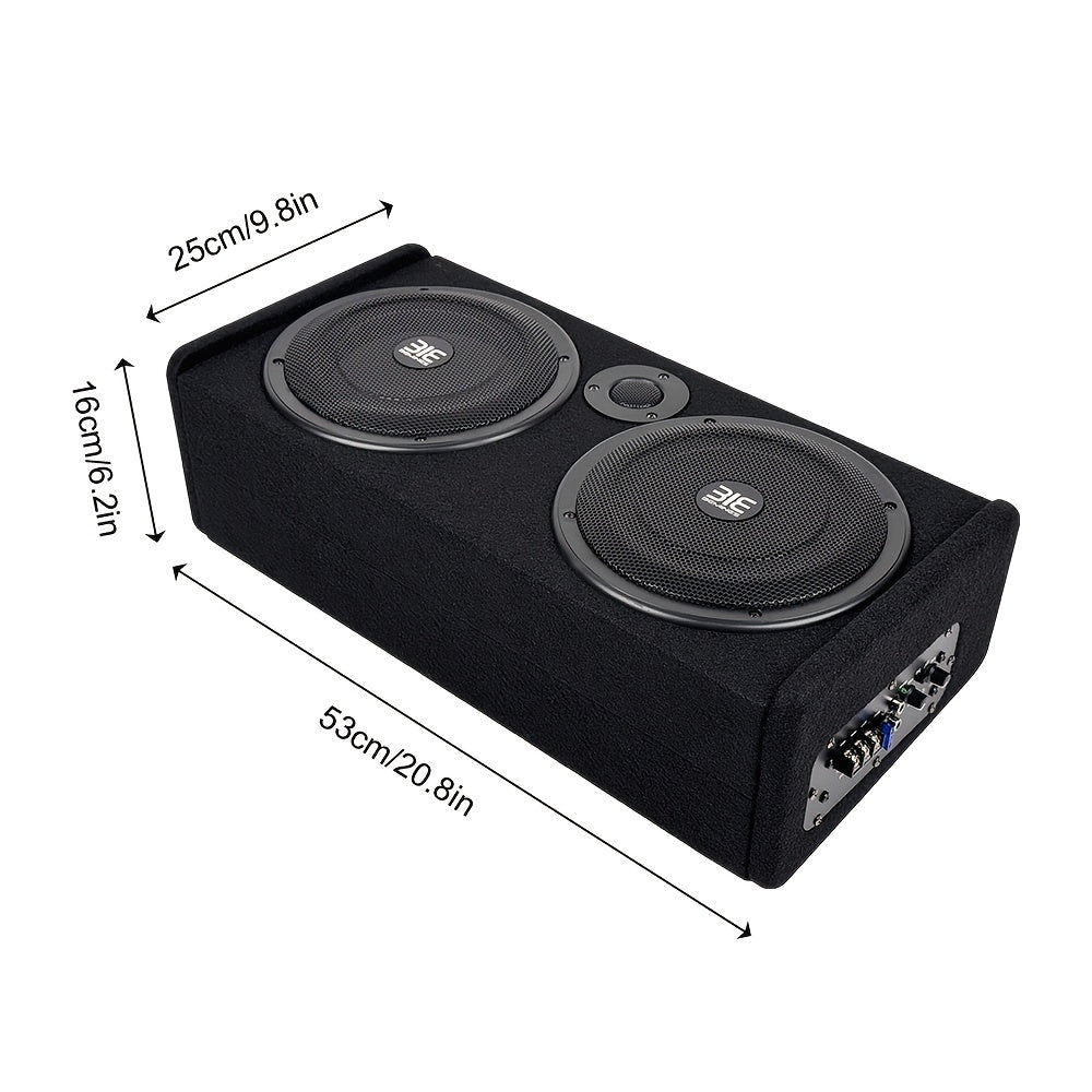 Car Subwoofer, 8 Inch Powerful Subwoofer, Car Tailgate Special Active Subwoofer, 12V Car Audio Modification