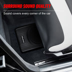 10" Car Under Seat Subwoofer System, Ultra-thin Body Power Hi-fi Audio Processor, Car Under Seat Subwoofer System